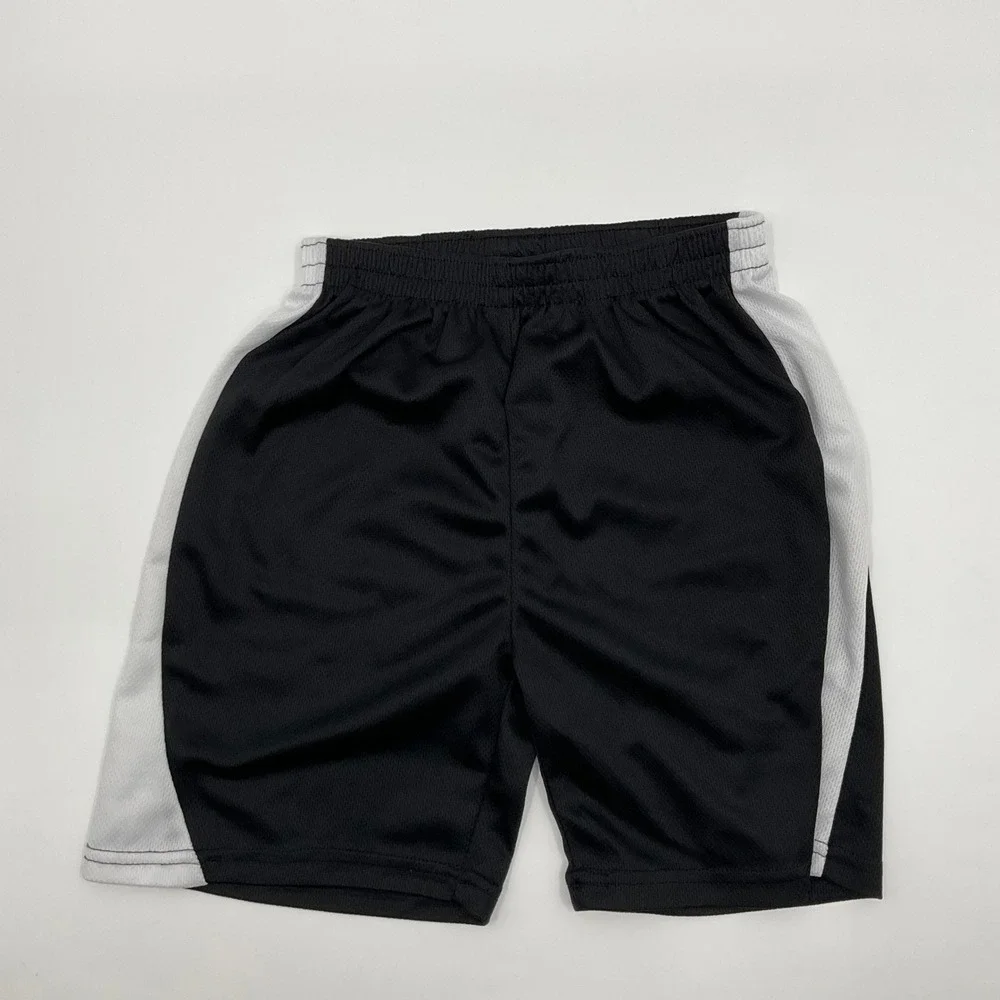 Boys 2 Pc Set Activewear Shirt Shorts M 8/10 Sporty Active Play Skater Athletic